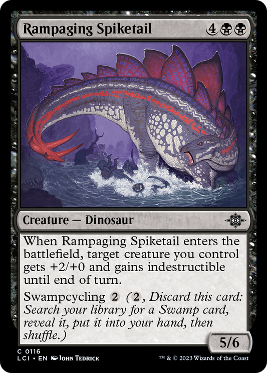 Rampaging Spiketail (LCI-116) (Foil)