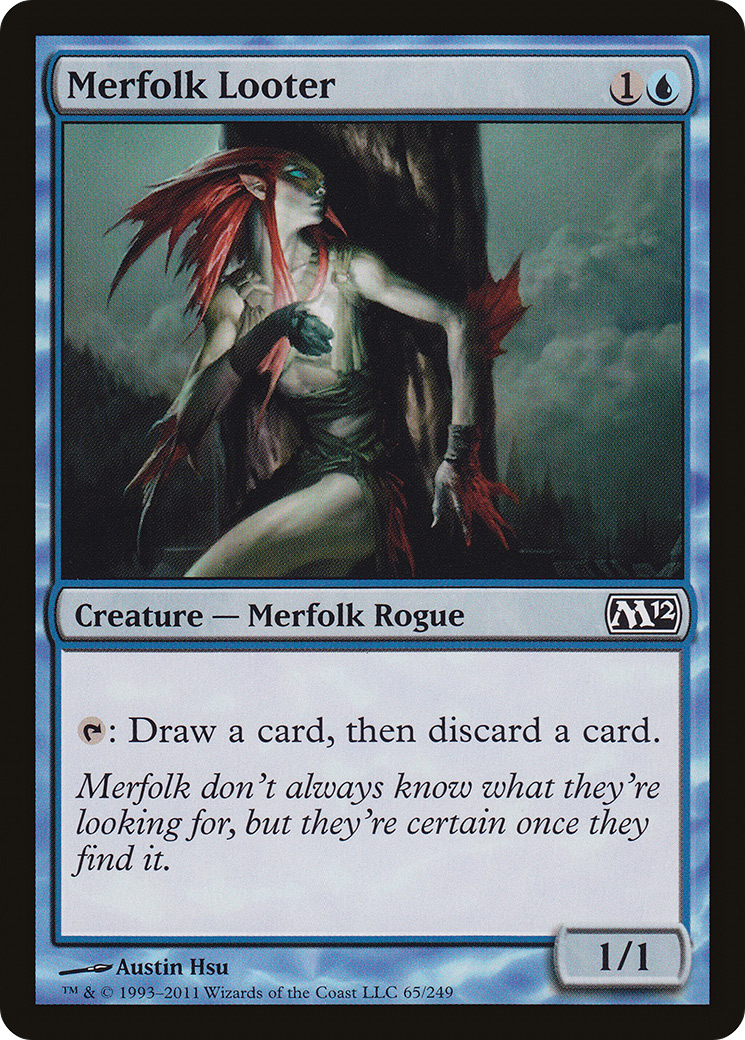 Merfolk Looter (M12-065) (Foil)