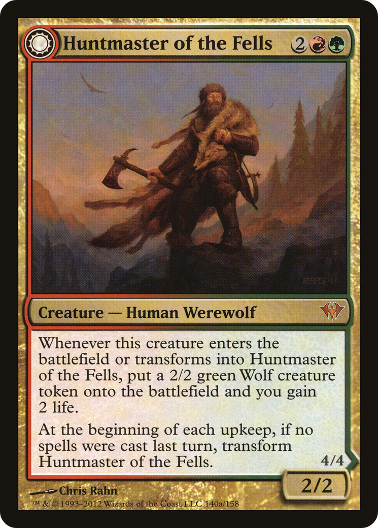 Huntmaster of the Fells // Ravager of the Fells (DKA-140)