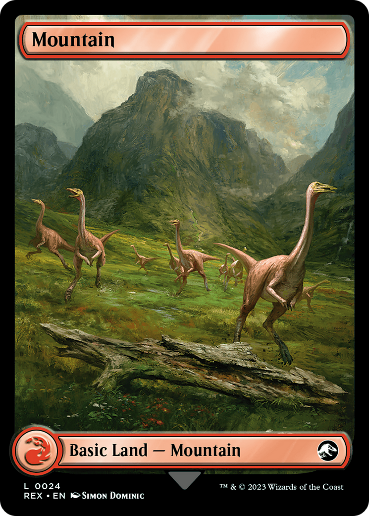 Mountain // Mountain (REX-024) (Foil)