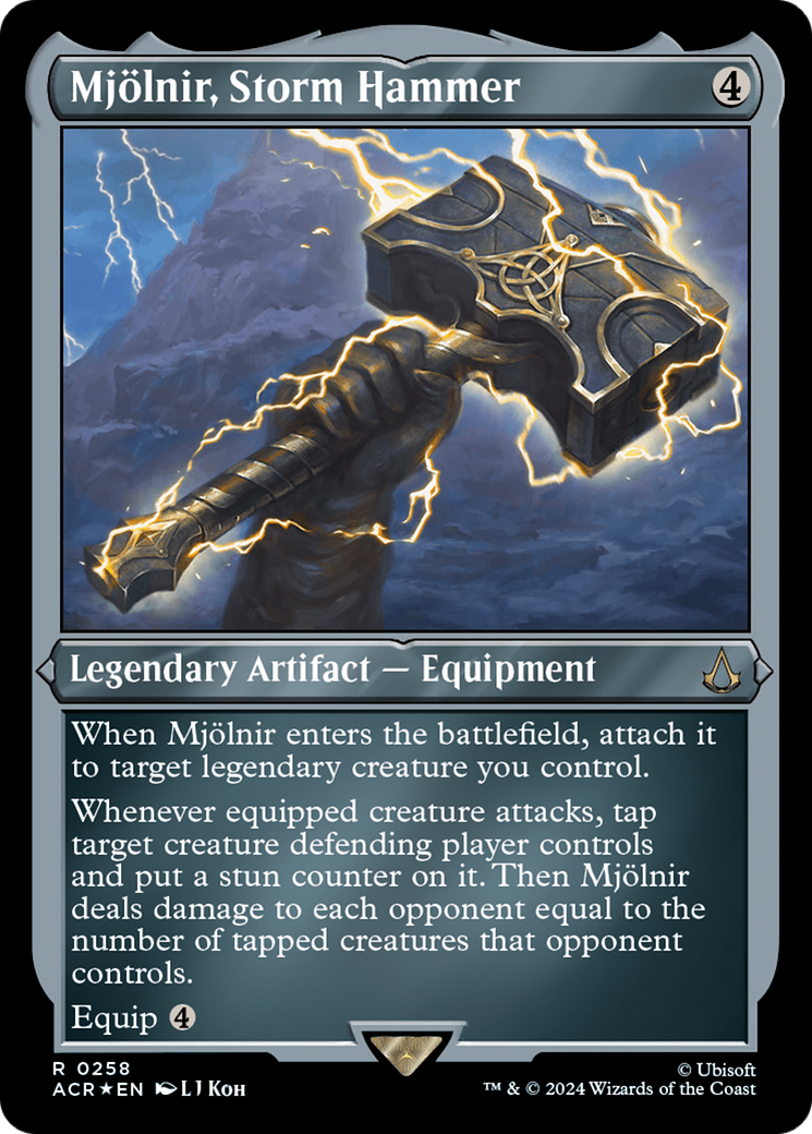 Mjölnir, Storm Hammer (ACR-258) (Etched Foil)