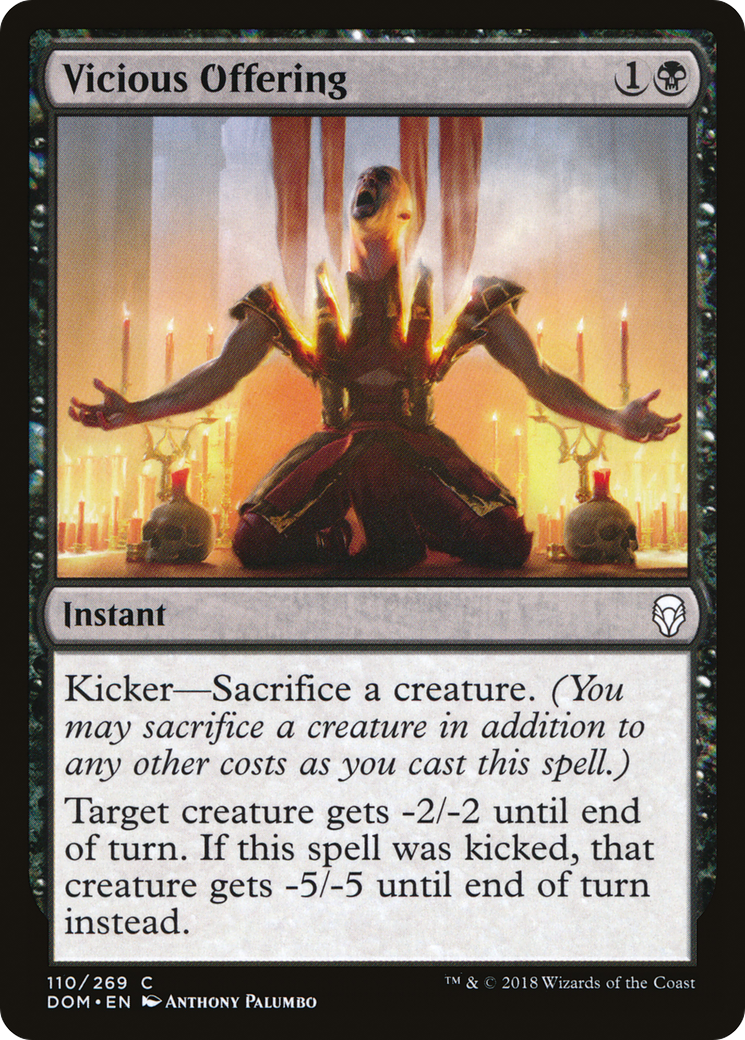 Vicious Offering (DOM-110) (Foil)