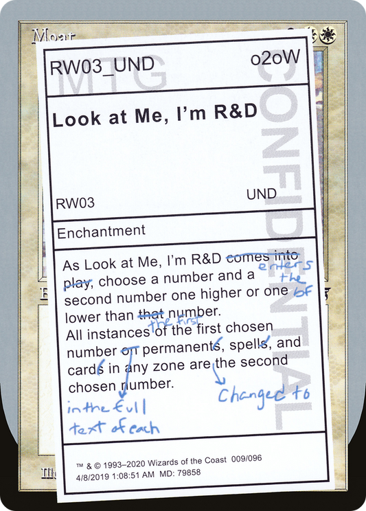 Look at Me, I'm R&D (UND-009)
