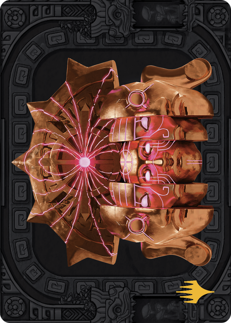 Ojer Taq, Deepest Foundation Art Card (ALCI-056) (Gold-Stamped Planeswalker Symbol)