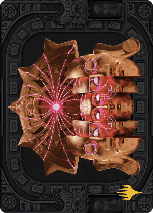 Ojer Taq, Deepest Foundation Art Card (ALCI-056) (Gold-Stamped Planeswalker Symbol)
