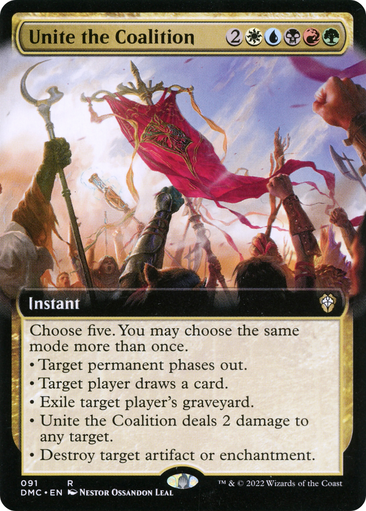Unite the Coalition (DMC-091) (Extended Art)