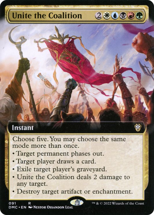 Unite the Coalition (DMC-091) (Extended Art)