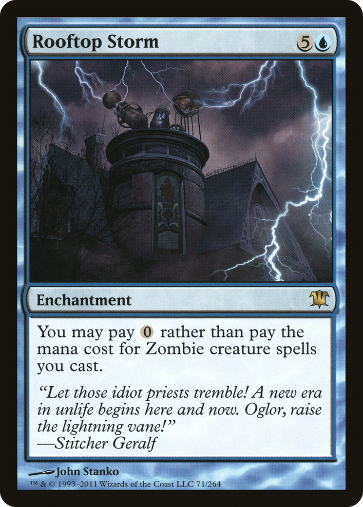 Rooftop Storm (ISD-071) (Foil)
