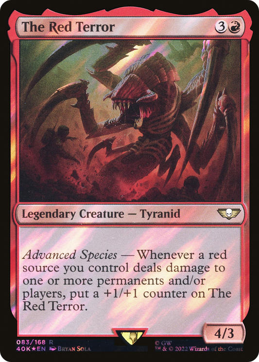 The Red Terror (40K-83★) (Surge Foil)