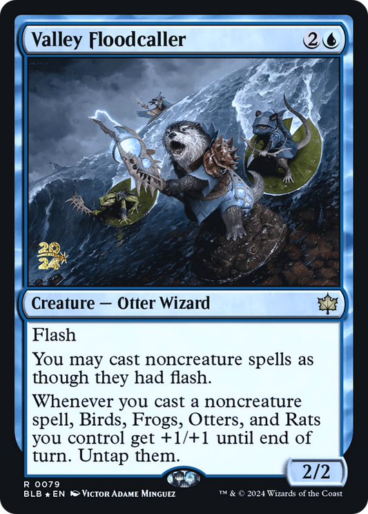 Valley Floodcaller (PRE-79S) (Foil)