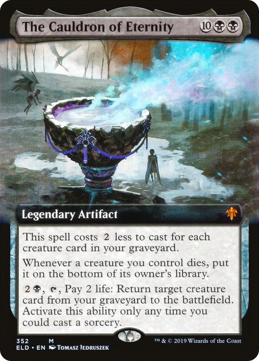 The Cauldron of Eternity (ELD-352) (Extended Art) (Foil)