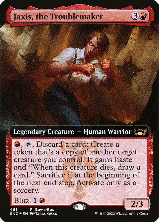 Jaxis, the Troublemaker (BABP-461) (Extended Art) (Foil)