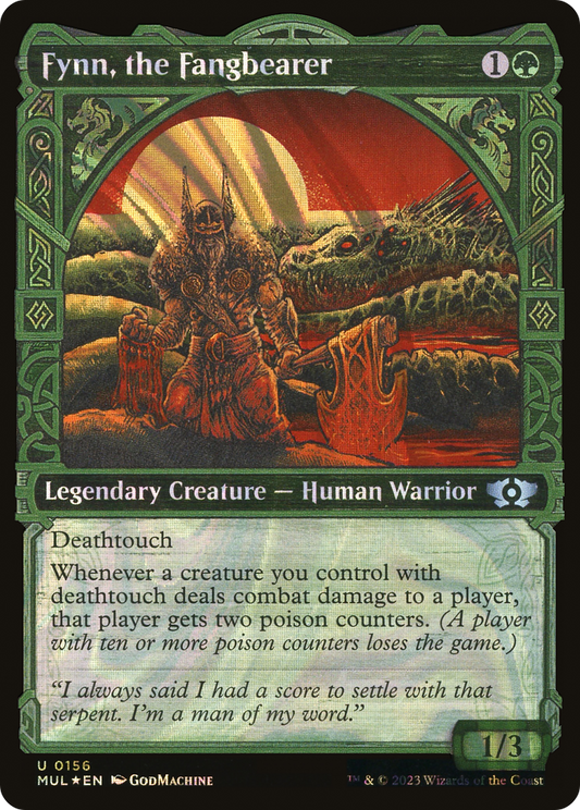 Fynn, the Fangbearer (MUL-156) (Showcase) (Halo Foil)