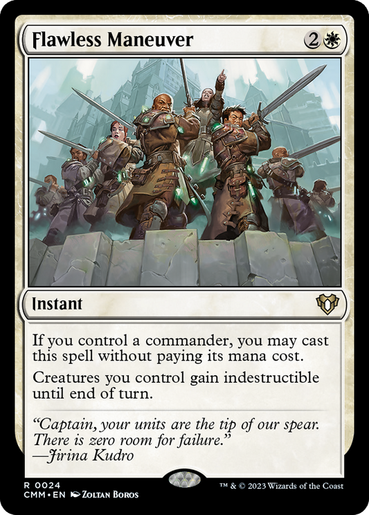 Flawless Maneuver (CMM-024) (Foil)