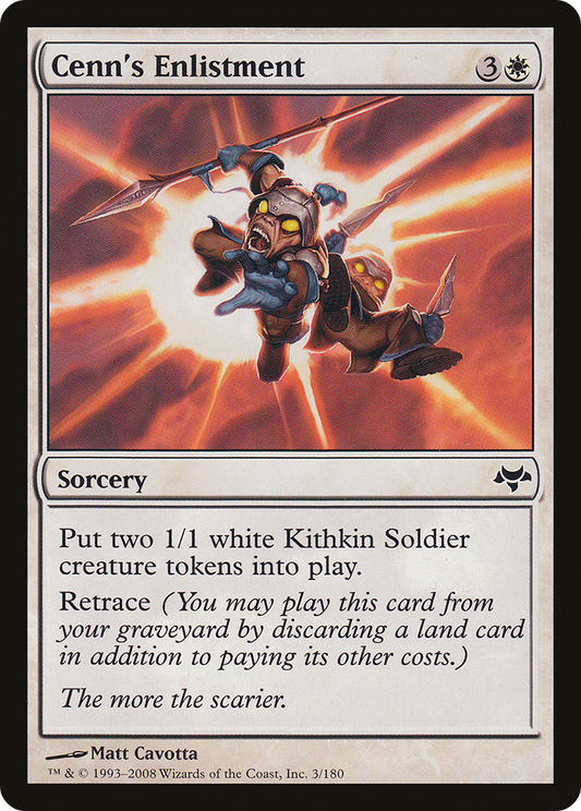 Cenn's Enlistment (EVE-003) (Foil)