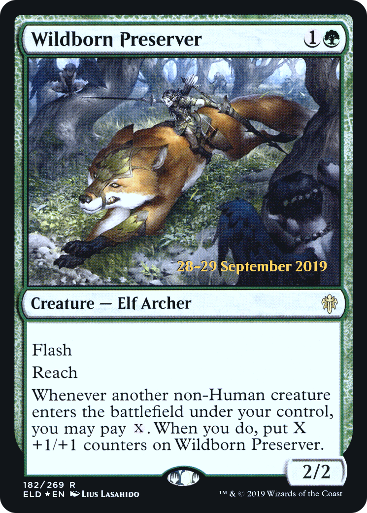 Wildborn Preserver (PRE-182S) (Foil)