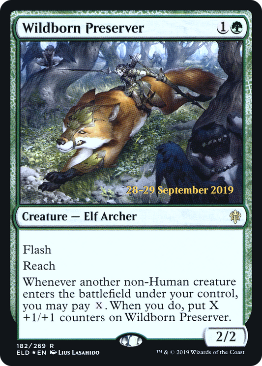 Wildborn Preserver (PRE-182S) (Foil)