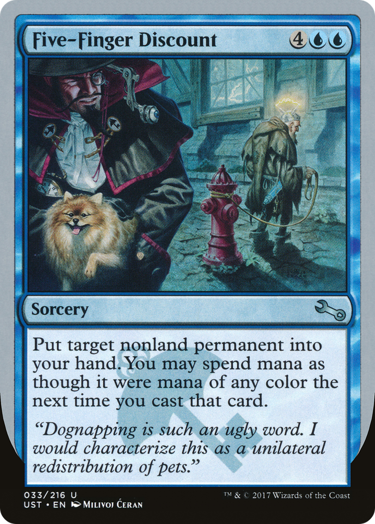 Five-Finger Discount (UST-033) (Foil)