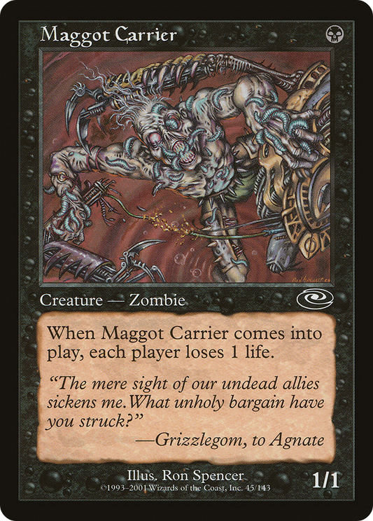 Maggot Carrier (PLS-045) (Foil)