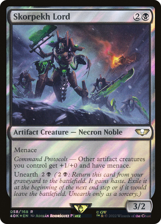 Skorpekh Lord (40K-58★) (Surge Foil)