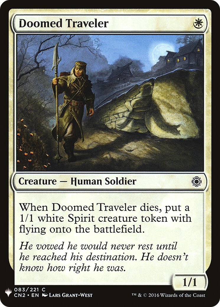 Doomed Traveler (LIST-CN2-83)