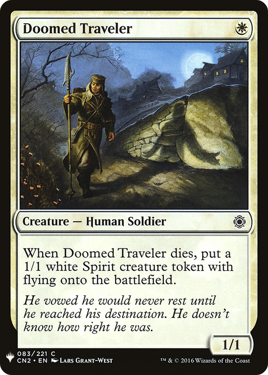 Doomed Traveler (LIST-CN2-83)