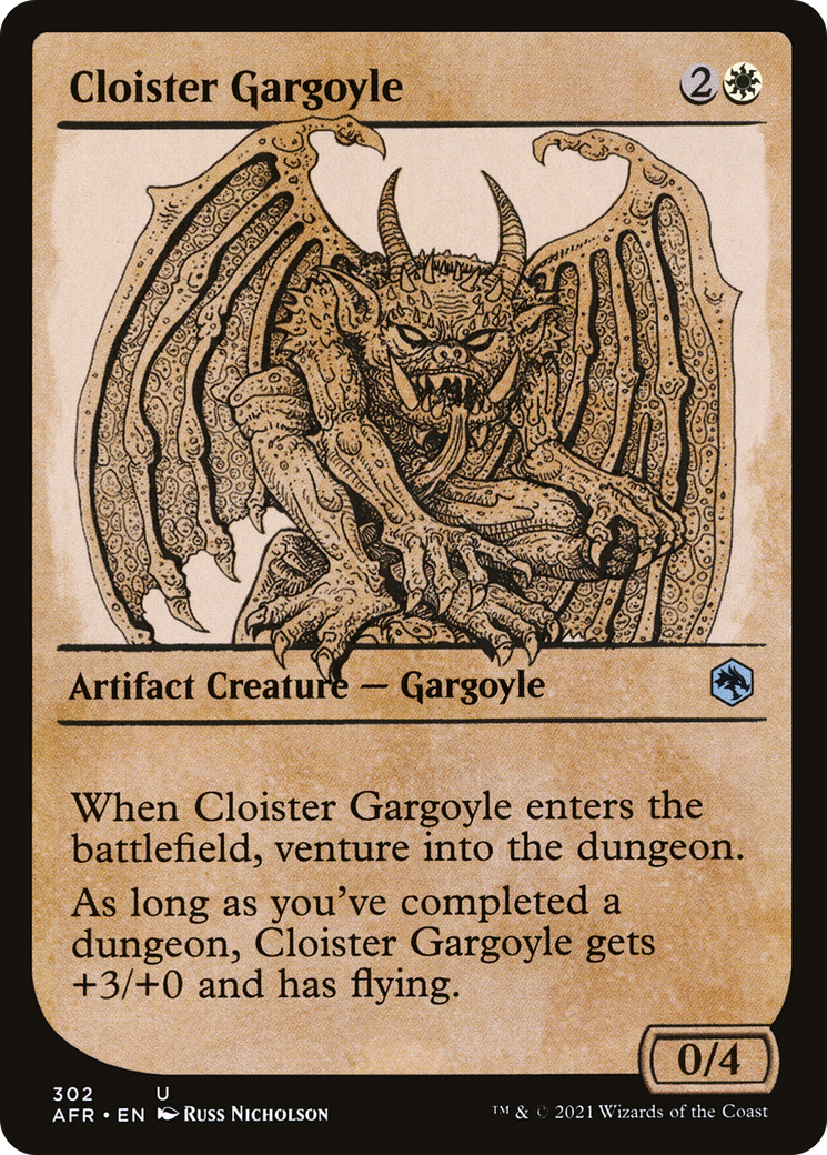 Cloister Gargoyle (AFR-302) (Showcase)