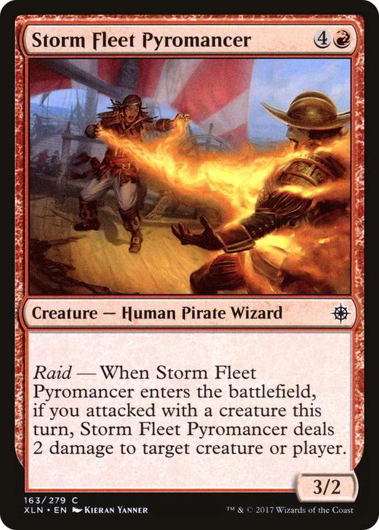Storm Fleet Pyromancer (XLN-163) (Foil)