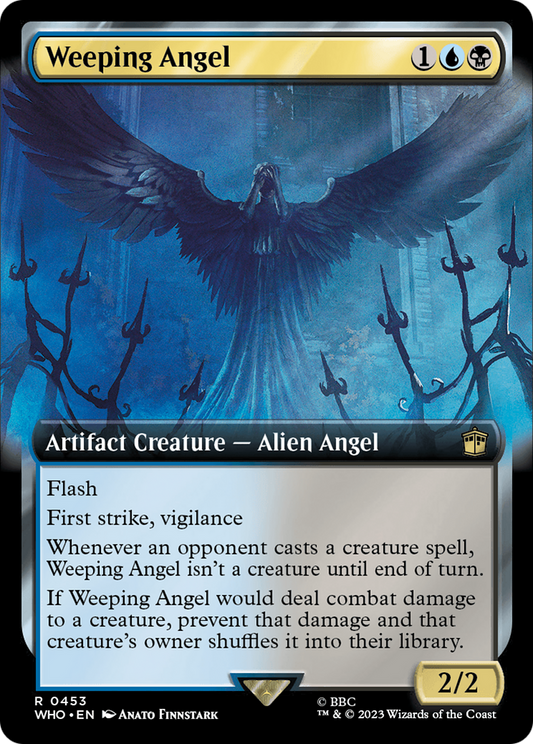Weeping Angel (WHO-453) (Extended Art) (Foil)