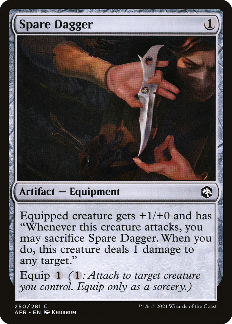 Spare Dagger (AFR-250) (Foil)