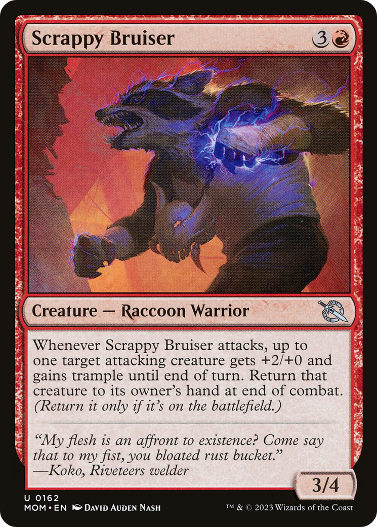 Scrappy Bruiser (MOM-162) (Foil)