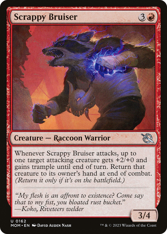 Scrappy Bruiser (MOM-162) (Foil)