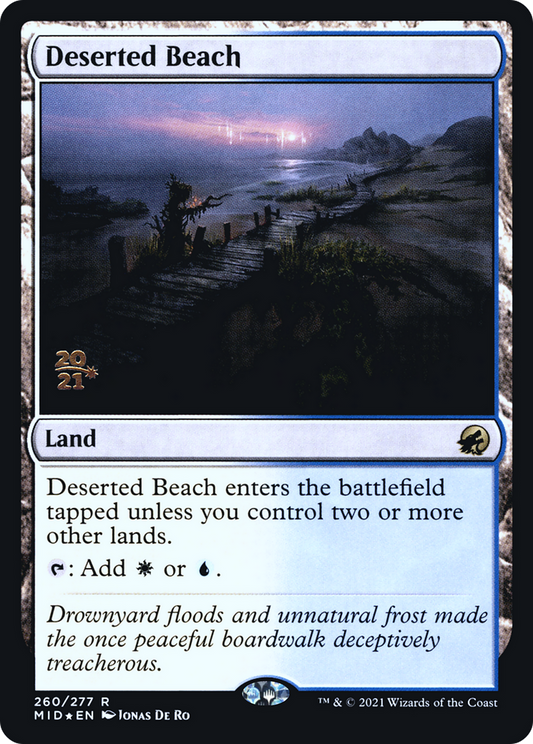 Deserted Beach (PRE-260S) (Foil)