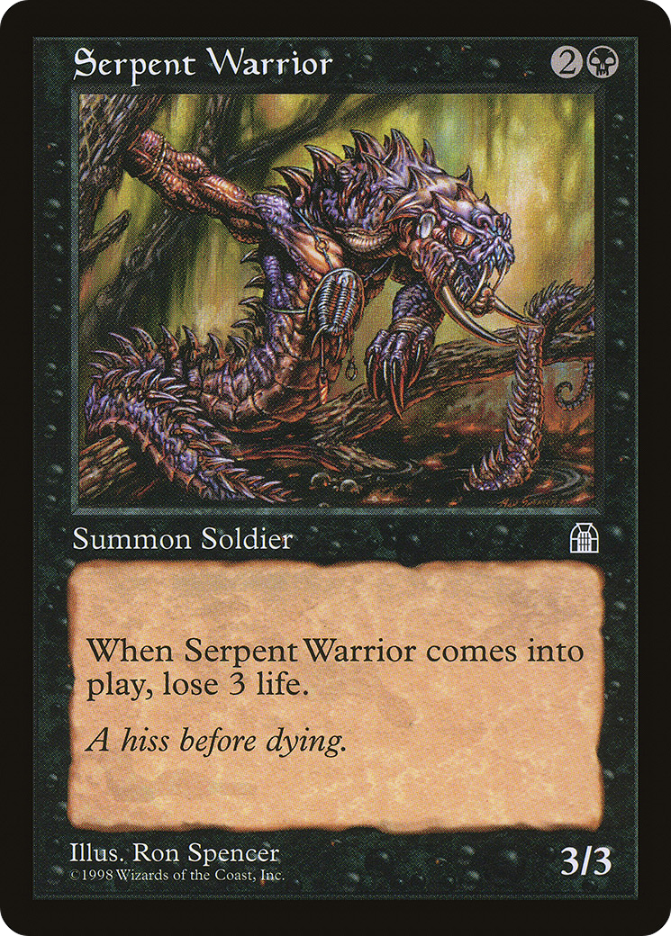 Serpent Warrior (STH-069)