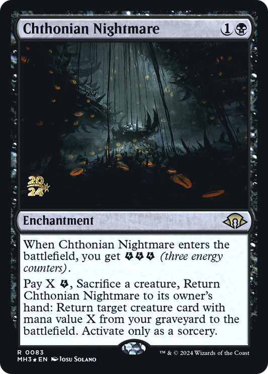 Chthonian Nightmare (PRE-83S) (Foil)