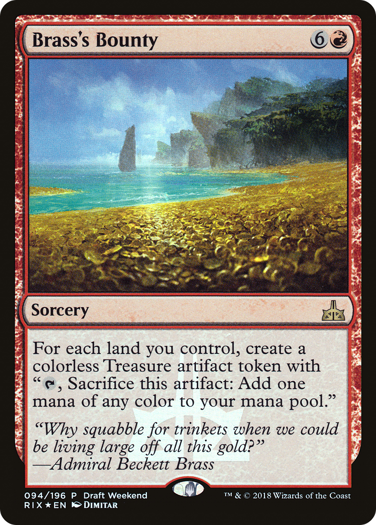 Brass's Bounty (LARP-094) (Foil)