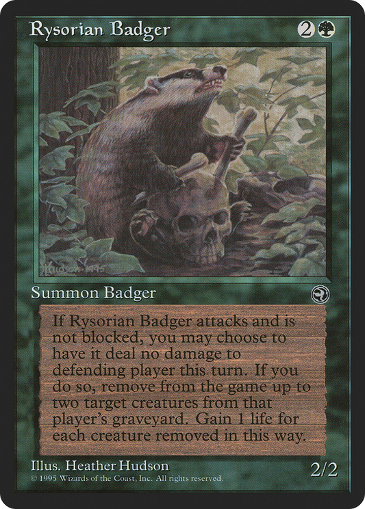 Rysorian Badger (HML-096)