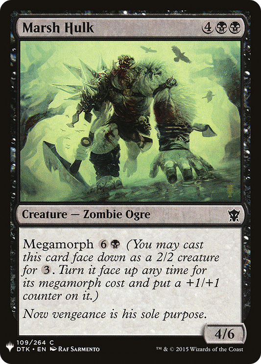 Marsh Hulk (LIST-DTK-109)