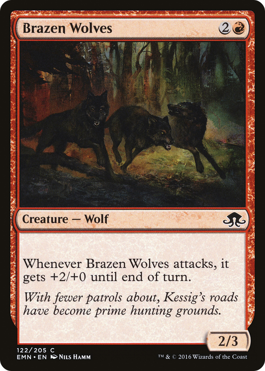 Brazen Wolves (EMN-122) (Foil)