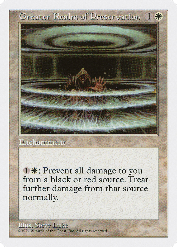 Greater Realm of Preservation (5ED-031)