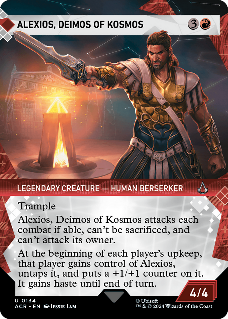 Alexios, Deimos of Kosmos (ACR-134) (Showcase) (Borderless)