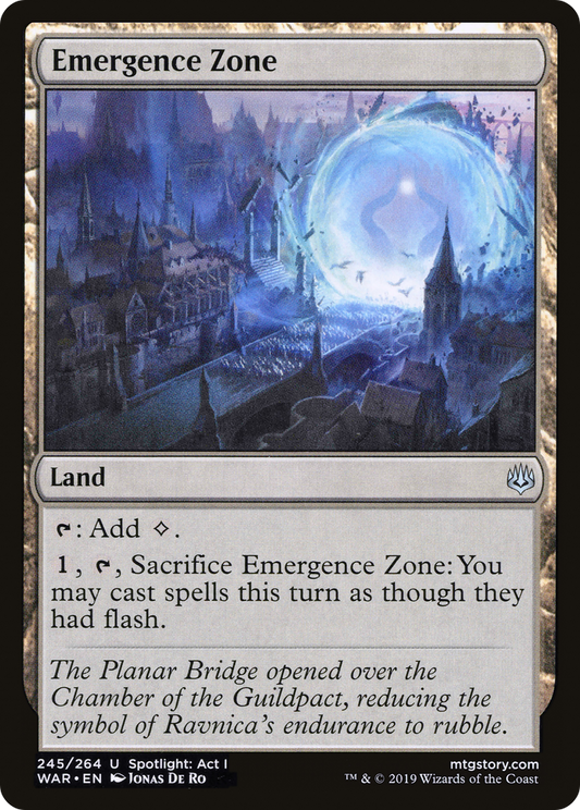 Emergence Zone (WAR-245) (Foil)