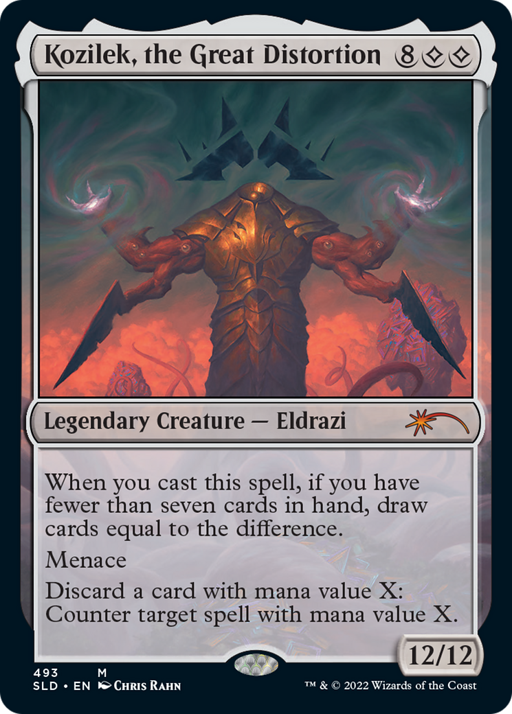 Kozilek, the Great Distortion (SLD-493) (Foil)