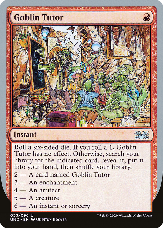 Goblin Tutor (UND-053)