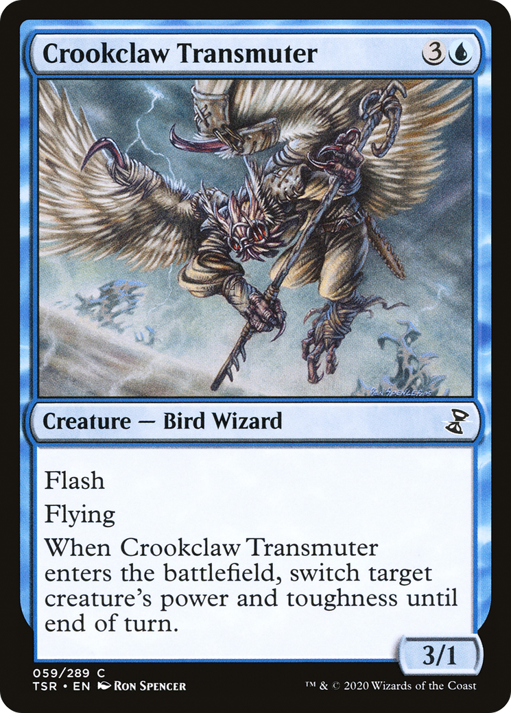 Crookclaw Transmuter (TSR-059) (Foil)