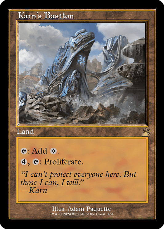 Karn's Bastion (RVR-464) (Foil)