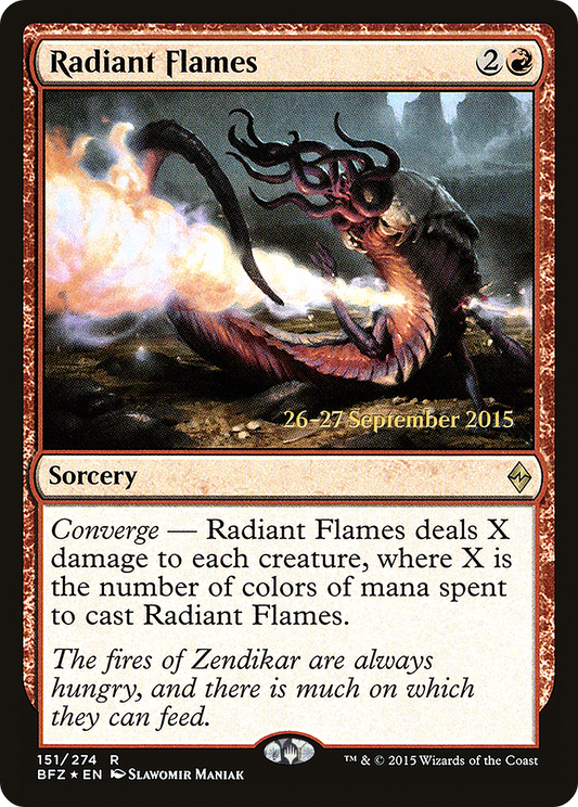Radiant Flames (PRE-151S) (Foil)