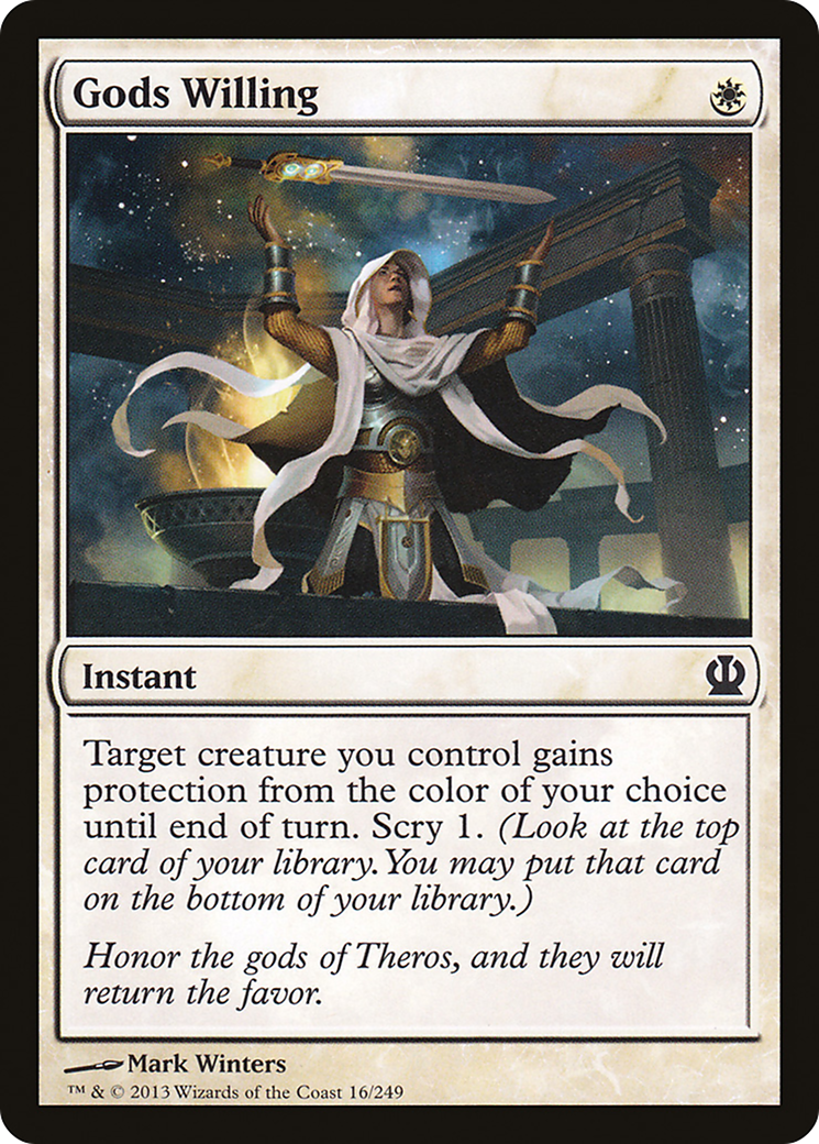 Gods Willing (THS-016) (Foil)