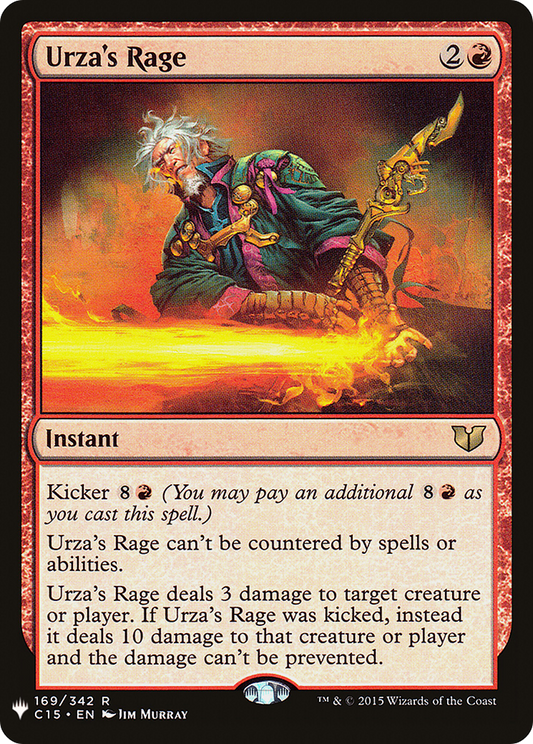 Urza's Rage (LIST-C15-169)