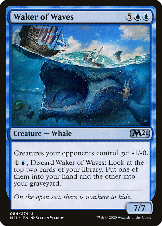 Waker of Waves (M21-084) (Foil)